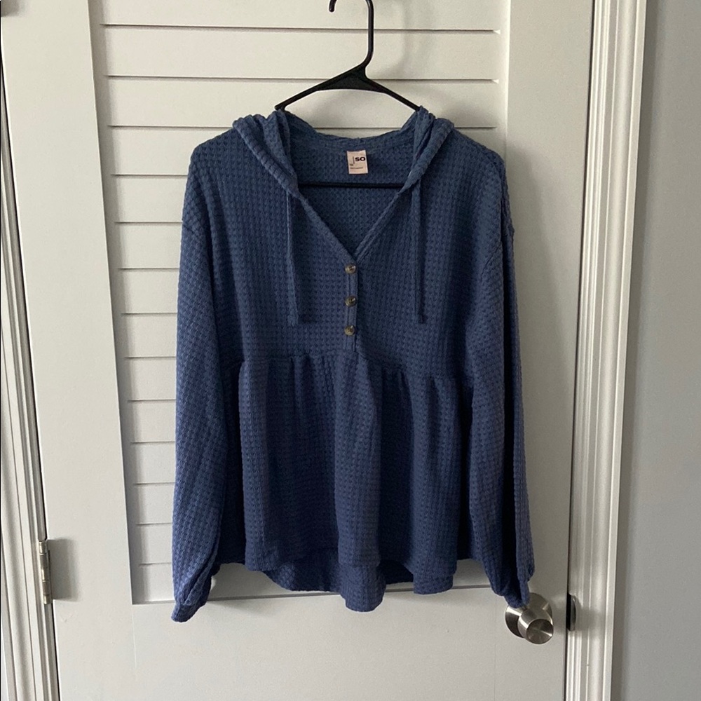 SO NWT Babydoll Light Hoodie XS